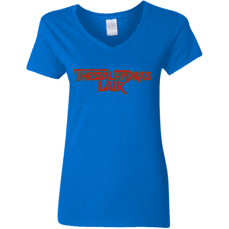 T-Shirts Royal / S Thessalhydras Lair Women's V-Neck T-Shirt