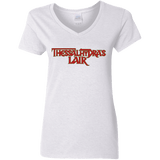 T-Shirts White / S Thessalhydras Lair Women's V-Neck T-Shirt