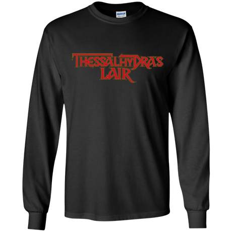 T-Shirts Black / YS Thessalhydras Lair Youth Long Sleeve T-Shirt