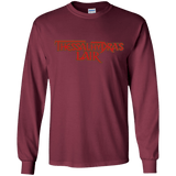 T-Shirts Maroon / YS Thessalhydras Lair Youth Long Sleeve T-Shirt