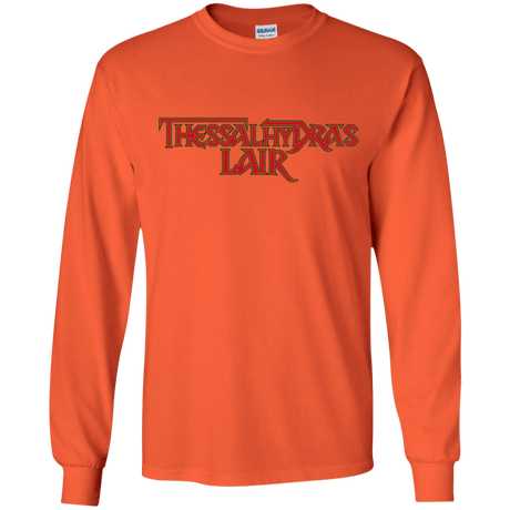 T-Shirts Orange / YS Thessalhydras Lair Youth Long Sleeve T-Shirt