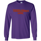 T-Shirts Purple / YS Thessalhydras Lair Youth Long Sleeve T-Shirt