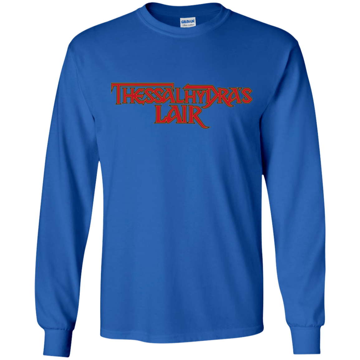 T-Shirts Royal / YS Thessalhydras Lair Youth Long Sleeve T-Shirt