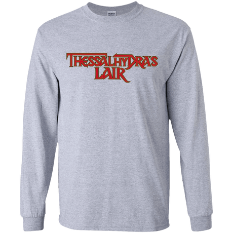 T-Shirts Sport Grey / YS Thessalhydras Lair Youth Long Sleeve T-Shirt