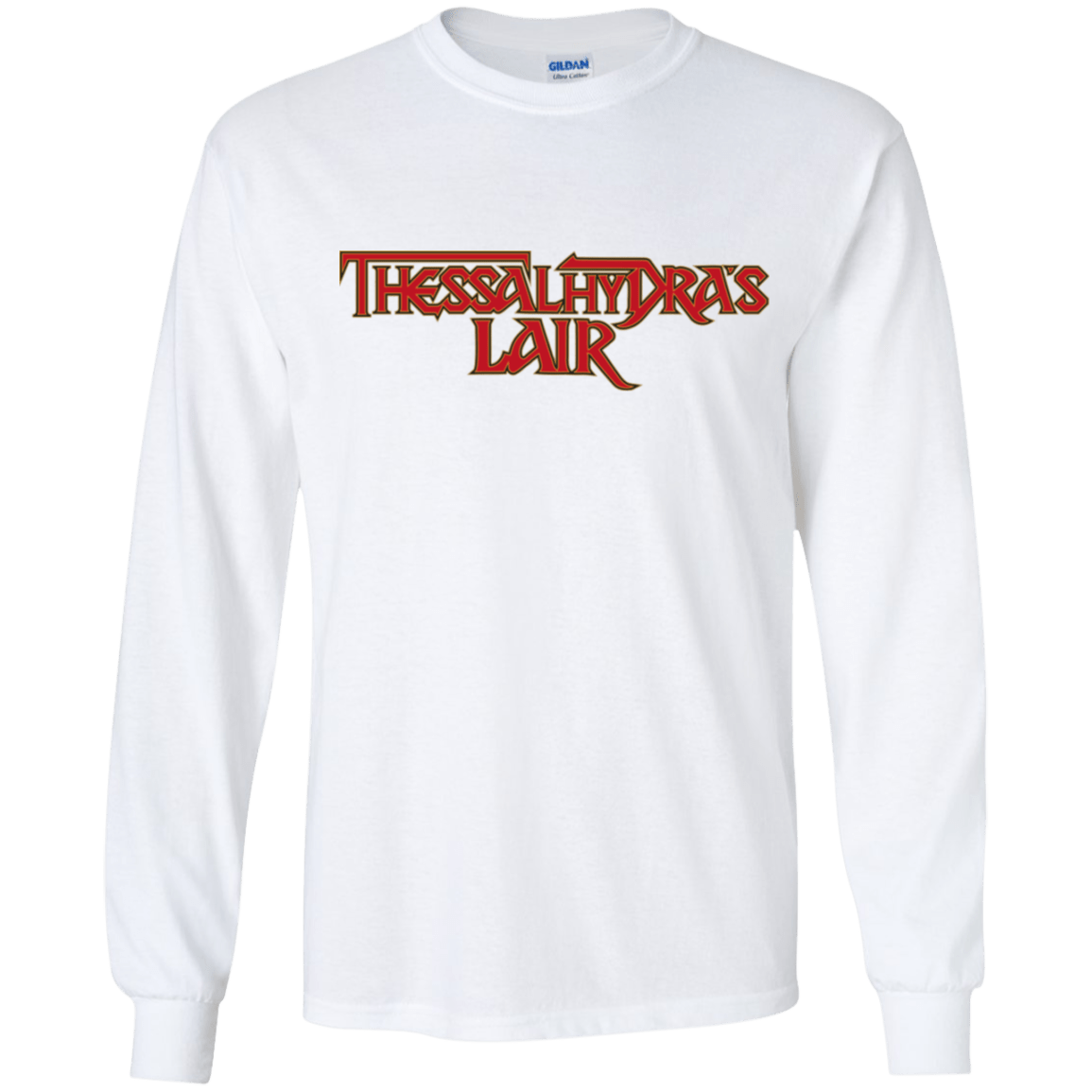 T-Shirts White / YS Thessalhydras Lair Youth Long Sleeve T-Shirt