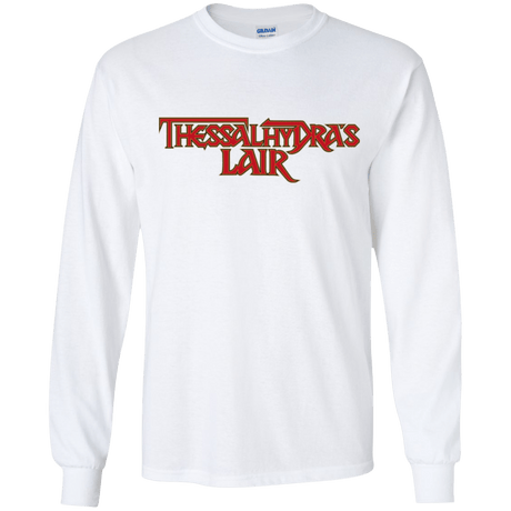 T-Shirts White / YS Thessalhydras Lair Youth Long Sleeve T-Shirt