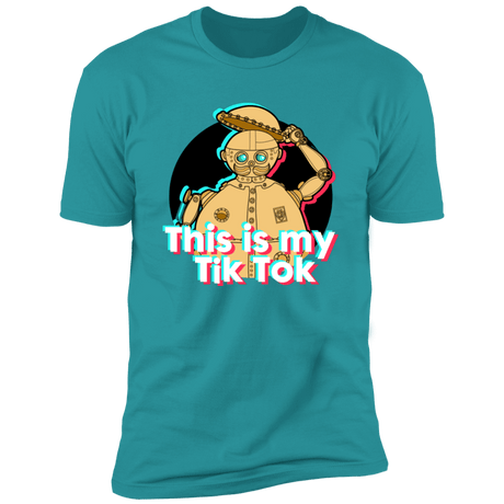 T-Shirts Tahiti Blue / S This is my Tik Tok Men's Premium T-Shirt