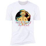 T-Shirts White / S This is my Tik Tok Men's Premium T-Shirt