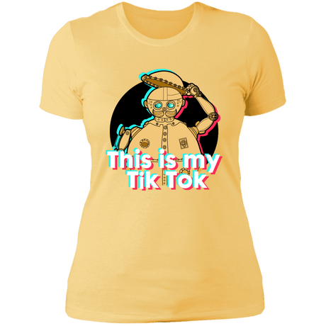 T-Shirts Banana Cream/ / S This is my Tik Tok Women's Premium T-Shirt