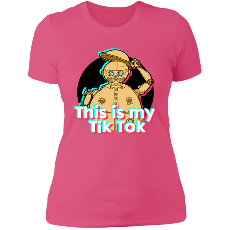 T-Shirts Hot Pink / S This is my Tik Tok Women's Premium T-Shirt