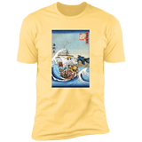 T-Shirts Banana Cream / S Thousand Sunny in Japan Men's Premium T-Shirt