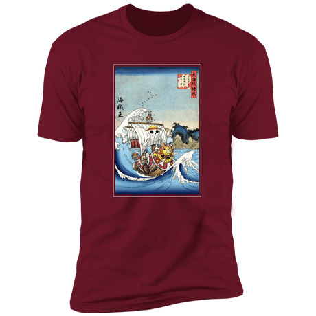 T-Shirts Cardinal / S Thousand Sunny in Japan Men's Premium T-Shirt