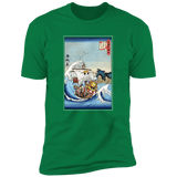 T-Shirts Kelly Green / S Thousand Sunny in Japan Men's Premium T-Shirt