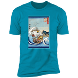 T-Shirts Turquoise / S Thousand Sunny in Japan Men's Premium T-Shirt