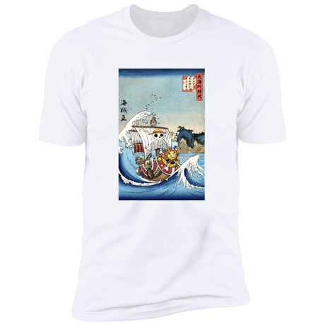 T-Shirts White / S Thousand Sunny in Japan Men's Premium T-Shirt