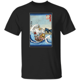 T-Shirts Black / S Thousand Sunny in Japan T-Shirt
