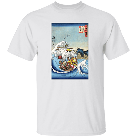 T-Shirts White / S Thousand Sunny in Japan T-Shirt