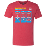 T-Shirts Vintage Red / Small Three Storms Men's Triblend T-Shirt