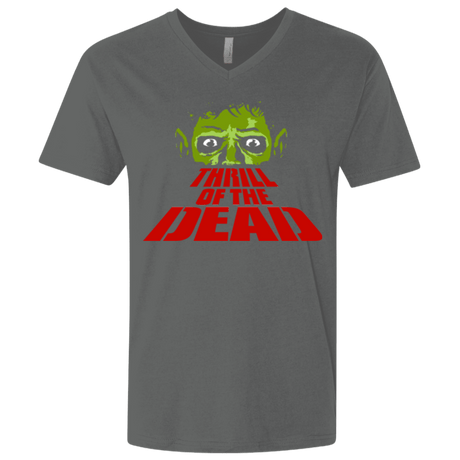 T-Shirts Heavy Metal / X-Small Thrill of the Dead Men's Premium V-Neck