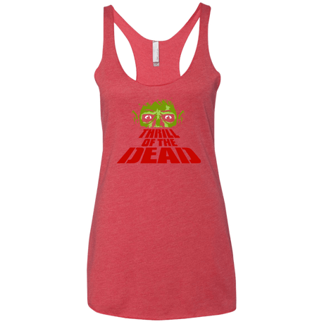 T-Shirts Vintage Red / X-Small Thrill of the Dead Women's Triblend Racerback Tank