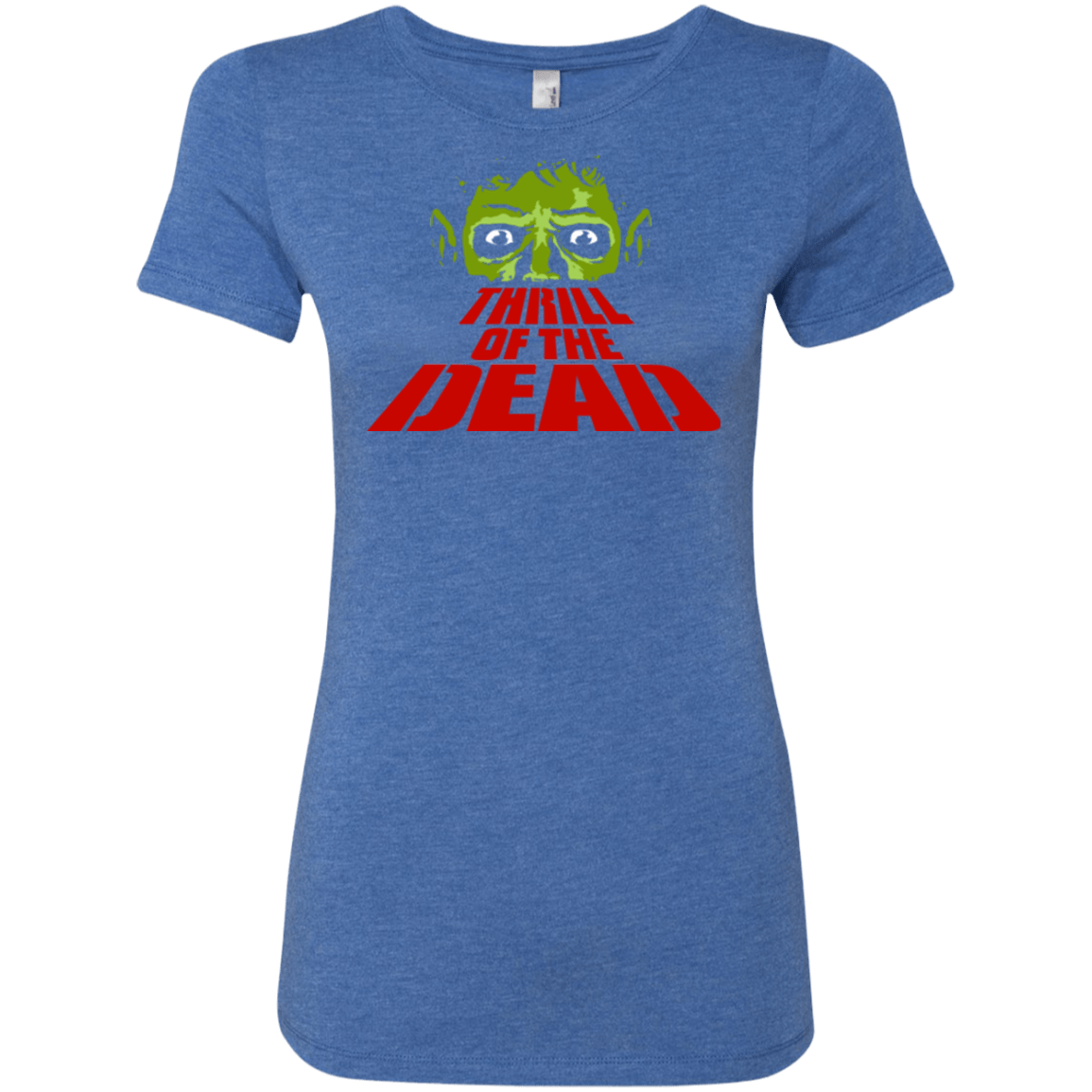 T-Shirts Vintage Royal / Small Thrill of the Dead Women's Triblend T-Shirt