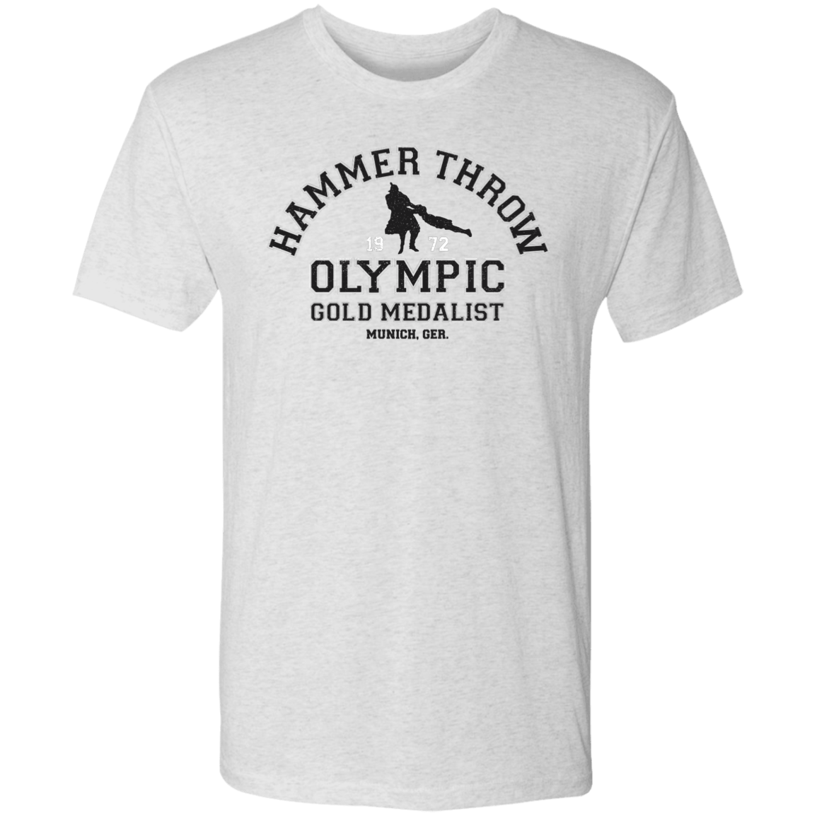 T-Shirts Heather White / S Thripp Throw Men's Triblend T-Shirt