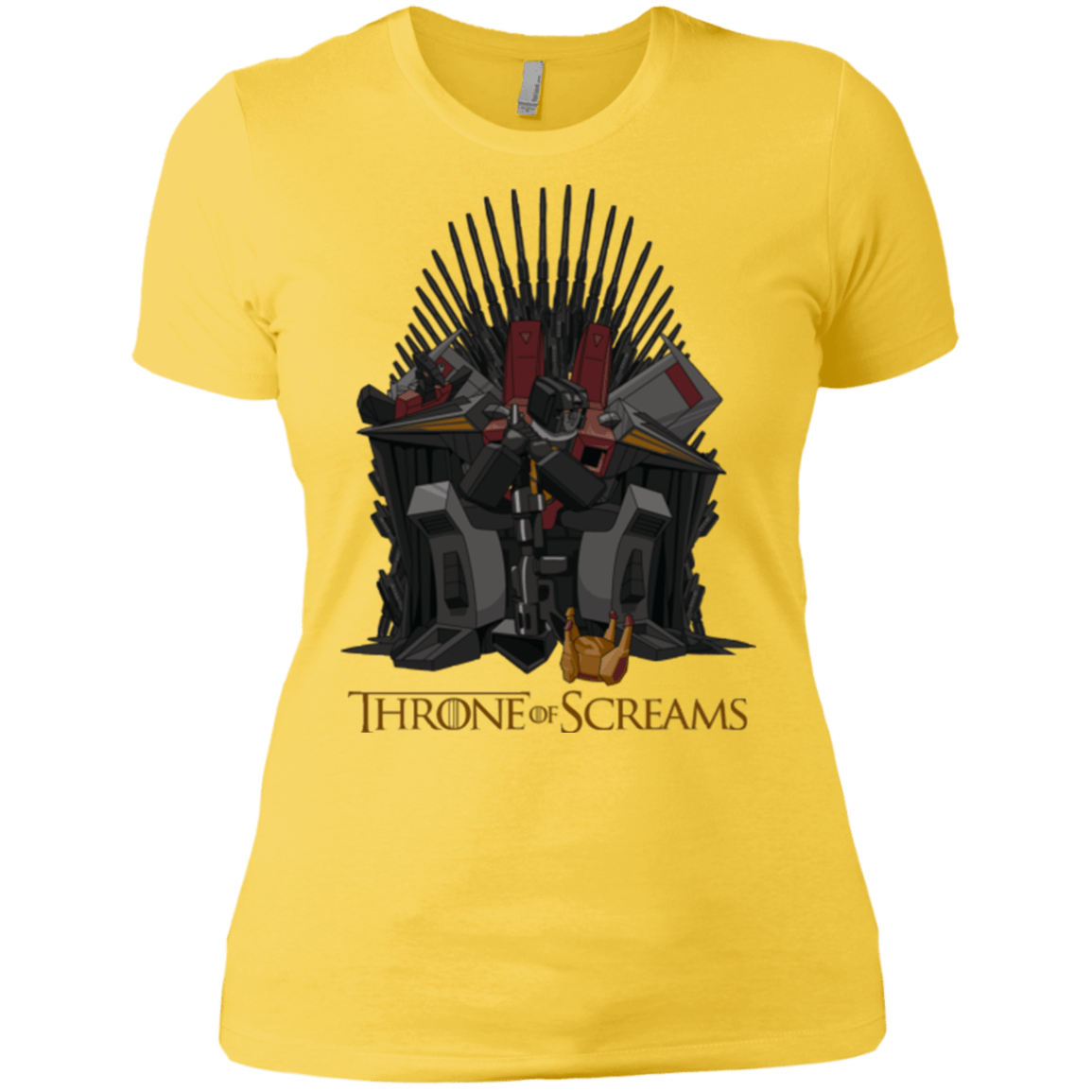 T-Shirts Vibrant Yellow / X-Small Throne Of Screams Women's Premium T-Shirt