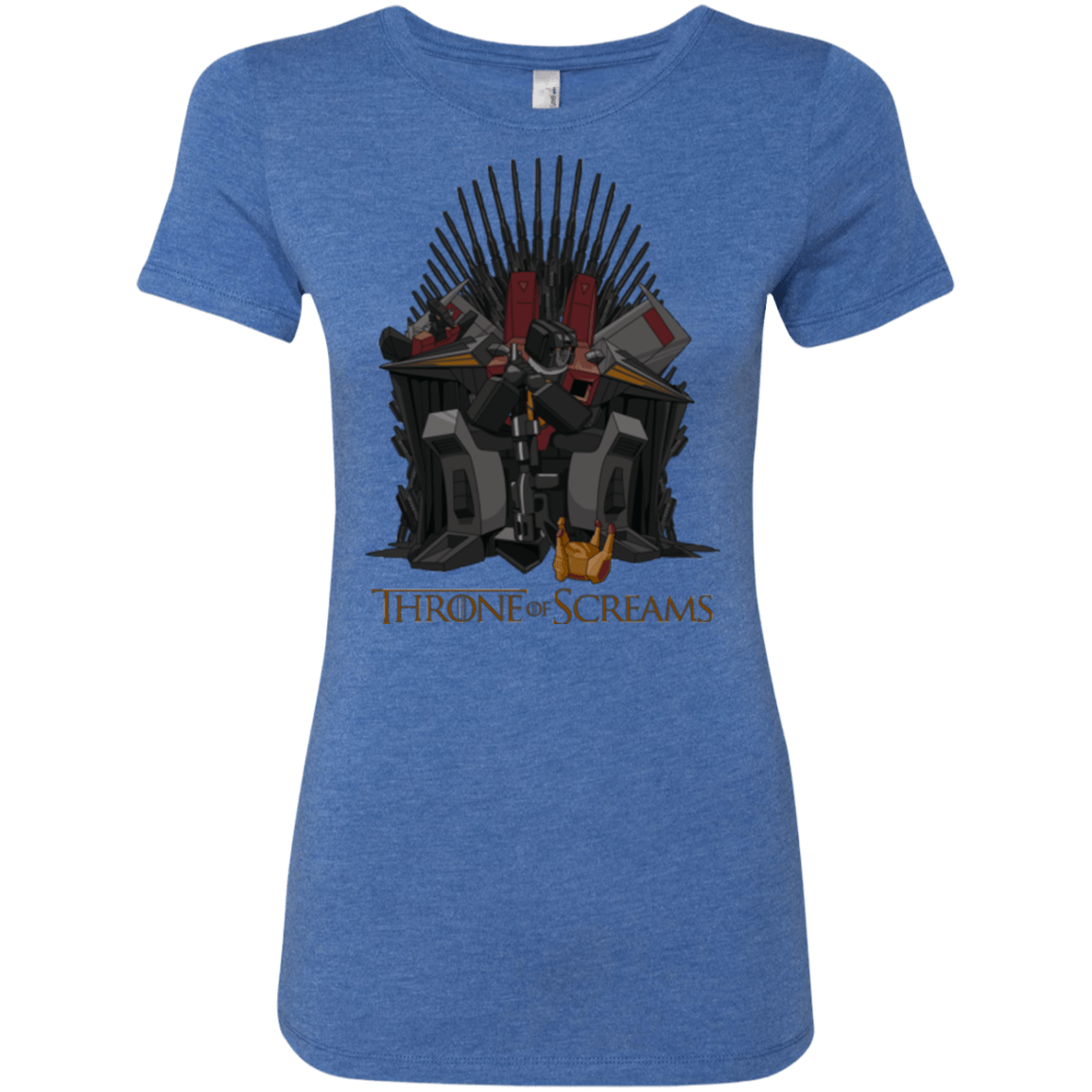 T-Shirts Vintage Royal / Small Throne Of Screams Women's Triblend T-Shirt