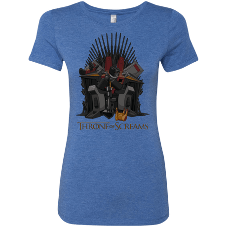 T-Shirts Vintage Royal / Small Throne Of Screams Women's Triblend T-Shirt