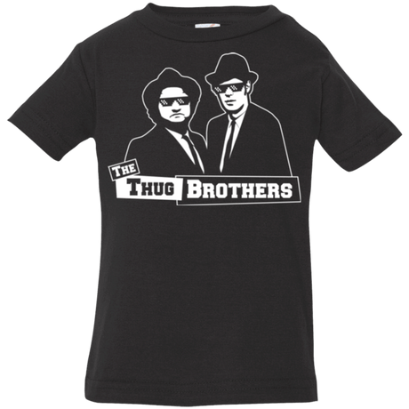 T-Shirts Black / 6 Months Thug Brothers Infant Premium T-Shirt