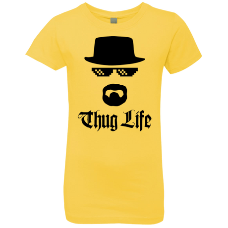 T-Shirts Vibrant Yellow / YXS Thug Life Girls Premium T-Shirt