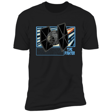 T-Shirts Black / X-Small Tie Fighter Men's Premium T-Shirt
