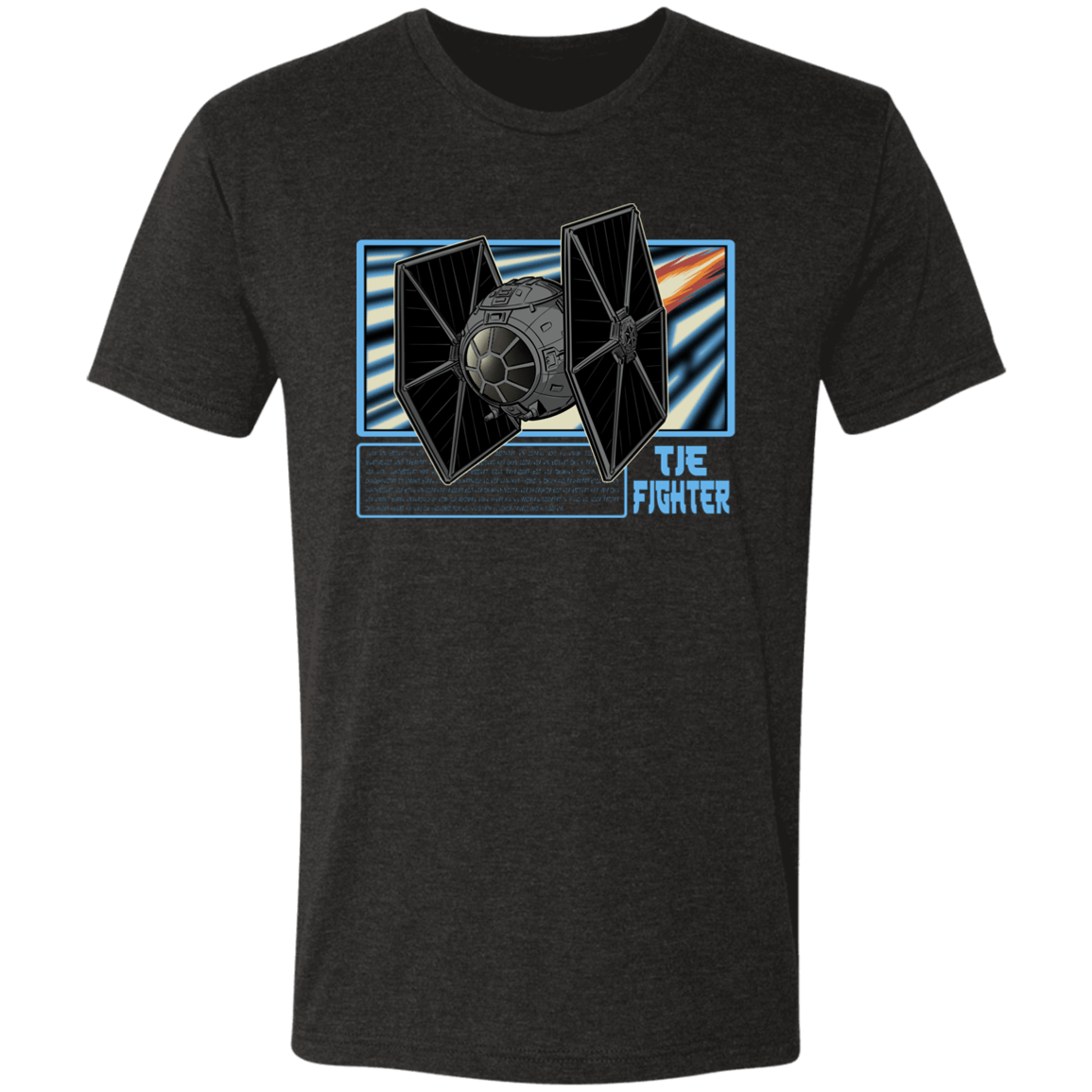 T-Shirts Vintage Black / S Tie Fighter Men's Triblend T-Shirt