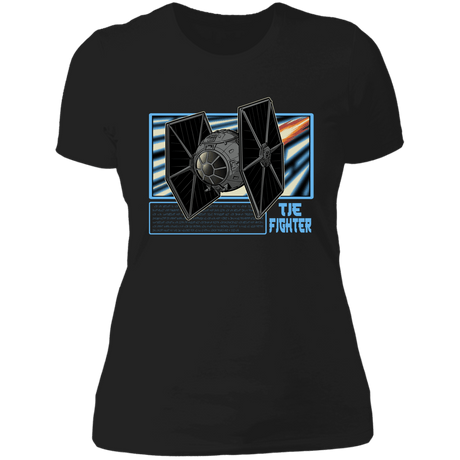 T-Shirts Black / X-Small Tie Fighter Women's Premium T-Shirt