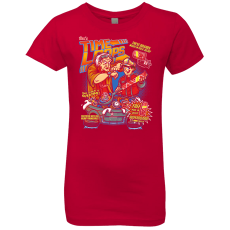 T-Shirts Red / YXS Time Loops Girls Premium T-Shirt