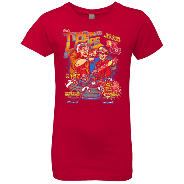 T-Shirts Red / YXS Time Loops Girls Premium T-Shirt
