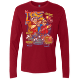 T-Shirts Cardinal / S Time Loops Men's Premium Long Sleeve