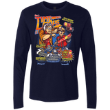 T-Shirts Midnight Navy / S Time Loops Men's Premium Long Sleeve