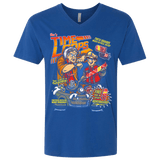 T-Shirts Royal / X-Small Time Loops Men's Premium V-Neck