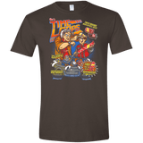 T-Shirts Dark Chocolate / S Time Loops Men's Semi-Fitted Softstyle