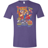 T-Shirts Heather Purple / S Time Loops Men's Semi-Fitted Softstyle
