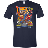 T-Shirts Navy / X-Small Time Loops Men's Semi-Fitted Softstyle