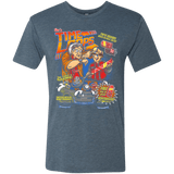 T-Shirts Indigo / S Time Loops Men's Triblend T-Shirt
