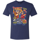 T-Shirts Vintage Navy / S Time Loops Men's Triblend T-Shirt