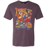 T-Shirts Vintage Purple / S Time Loops Men's Triblend T-Shirt