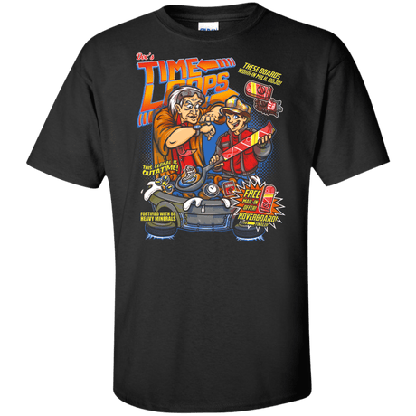 T-Shirts Black / XLT Time Loops Tall T-Shirt