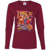 T-Shirts Cardinal / S Time Loops Women's Long Sleeve T-Shirt