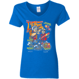 T-Shirts Royal / S Time Loops Women's V-Neck T-Shirt