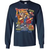 T-Shirts Navy / YS Time Loops Youth Long Sleeve T-Shirt