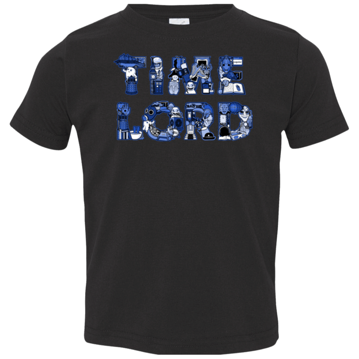T-Shirts Black / 2T Timelord Toddler Premium T-Shirt